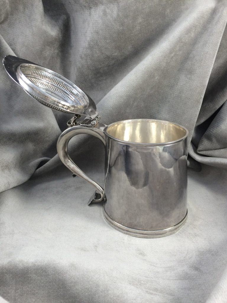 Silver Tankard by Dummer - Full View