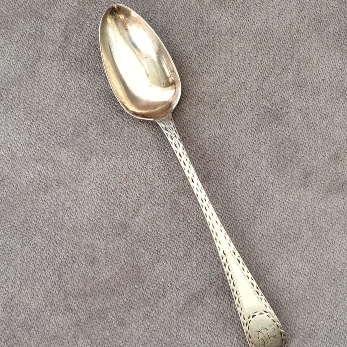 Antique Silver Teaspoon by Joseph Richardson