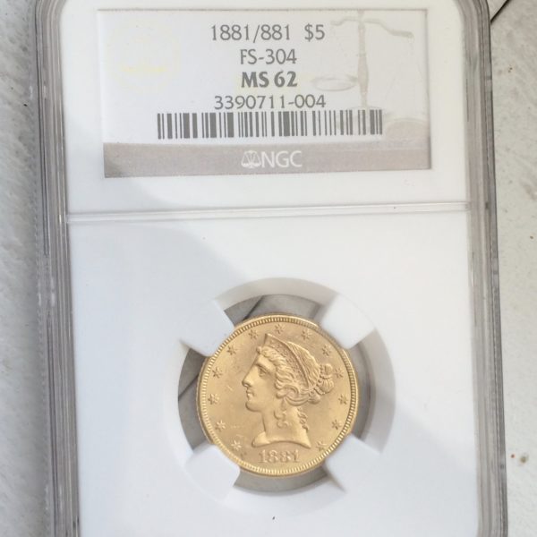 1881 Gold Coin