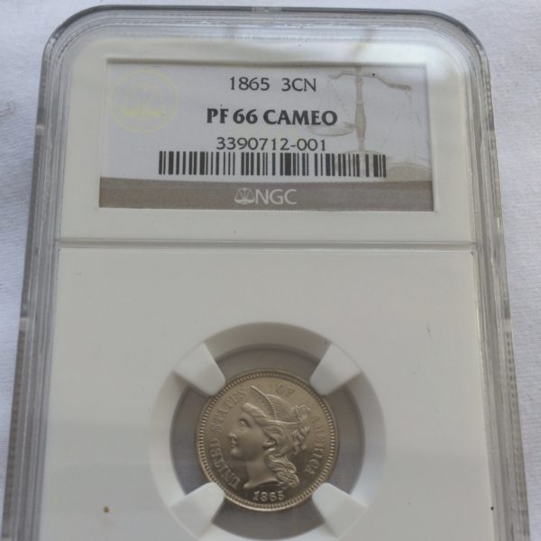 PF 66 Cameo Coin Front