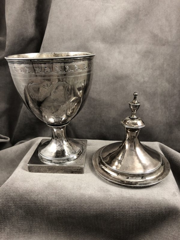 Z Joseph Shoemaker sugar Philadelphia circa 17951800 SOLD Lamb Silver